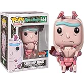 Funko Pop! Rick and Morty Shrimp Rick 644 NYCC Shared Sticker Exclusive
