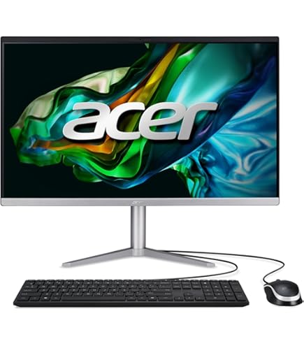 HP 23.8 inch All-in-One Desktop PC, FHD Display, Intel Core i3