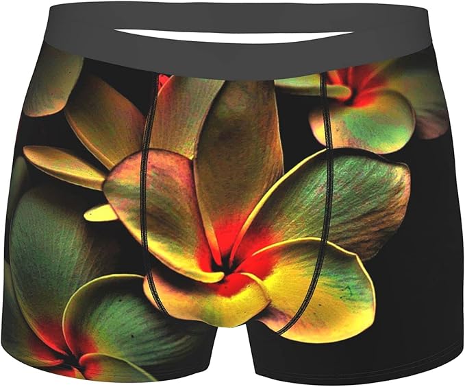 Flower Men'S Boxer Briefs Shorts Leg Underwear SXxl Clothing