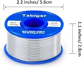 Tabiger 1.0mm Lead Free Solder Wire Rosin Flux 100g Sn97Rosin2Cu0.7Ag0.3 view 2