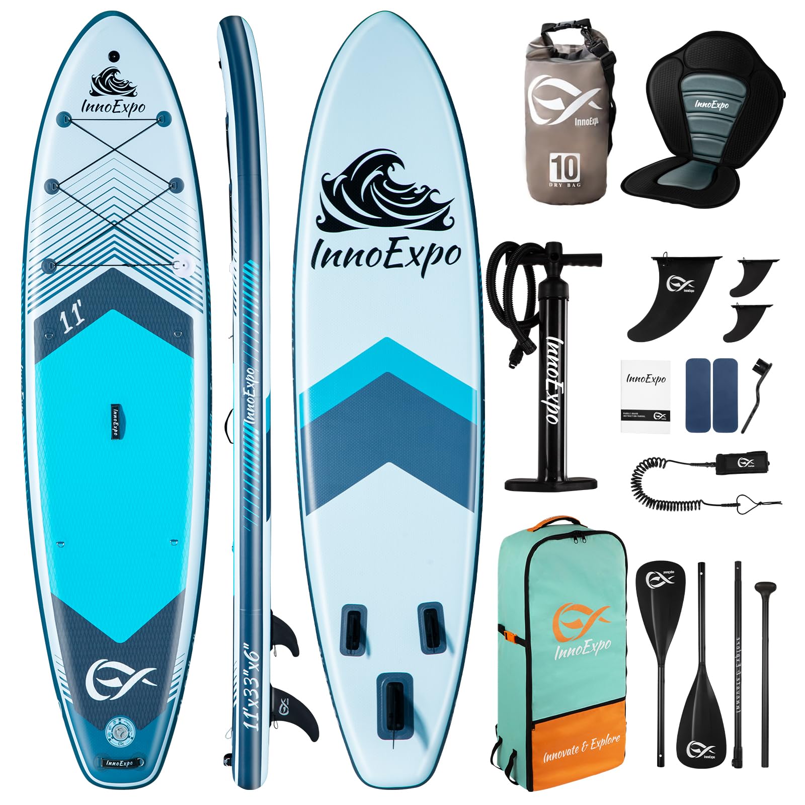 InnoExpo Inflatable Stand Up Paddle Boards with