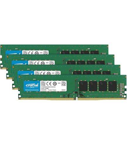 Amazon.com: Crucial Technology 64GB Kit (16GBx4) DDR4 2133 MT/s