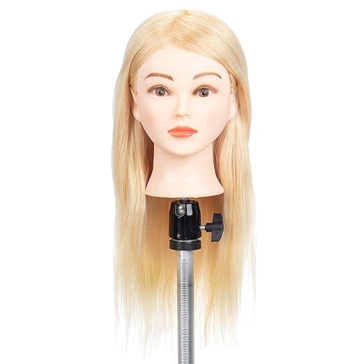 mannequin head for hair coloring