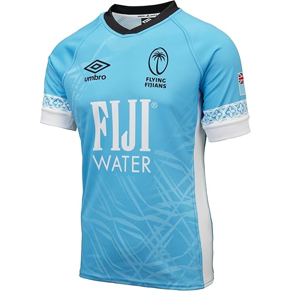 Amazon.com: Umbro Men's 25/26 Fiji 7's Rugby Away Jersey, Blue