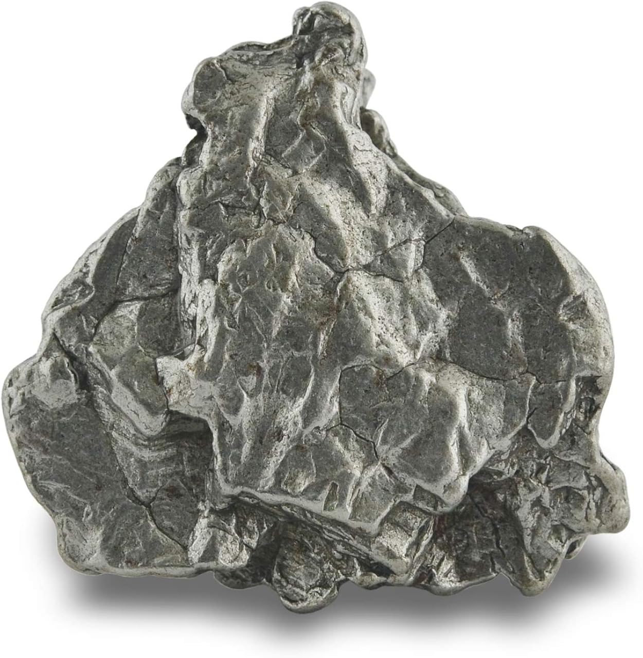 Genuine Campo Del Cielo 20-30 gram Meteorite Nugget, Grey or Black, 1 by 3/4 inch - Image 4