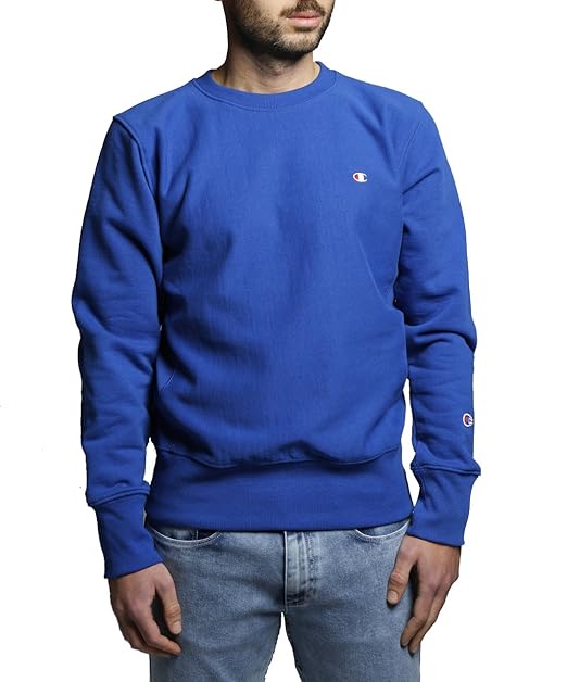felpa blu champion