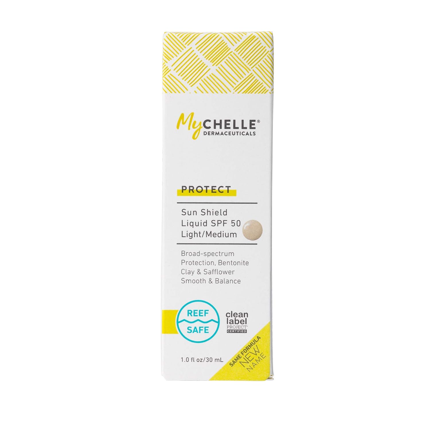 MyChelle Dermaceuticals Sun Shield Liquid SPF 50 Light/Medium, 1 Fl Oz: Beauty