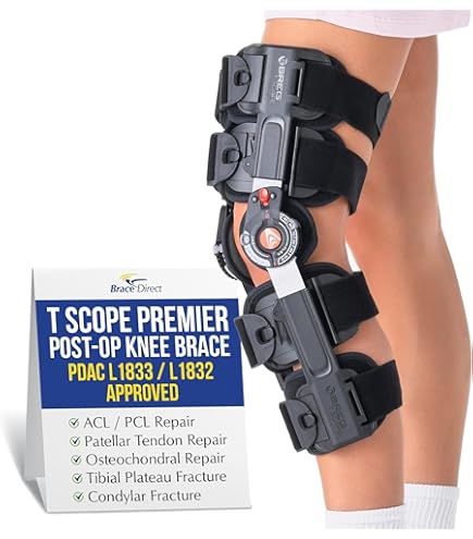 Amazon.com: Breg T-Scope Premier Post Op Knee Brace-Cool T-Scope