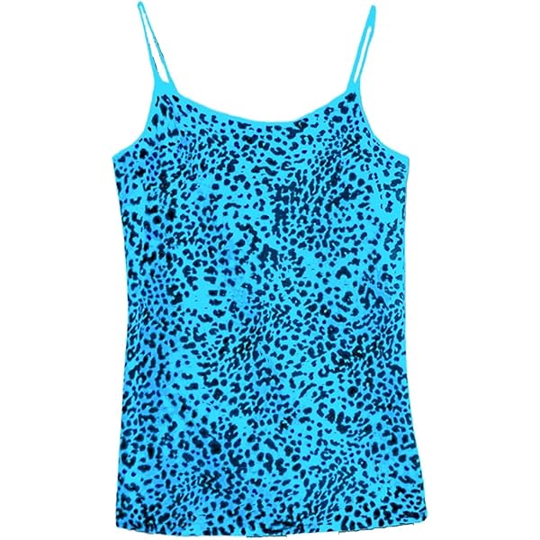 Y2K Scene Leopard Cheetah Tank Top Shirt Vintage Emo Grunge