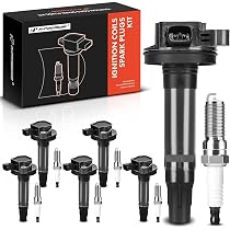 6pc Ignition Coil & Iridium Spark Plug Kit For Ford F-150, Expedition, Lincoln 3.5L V6