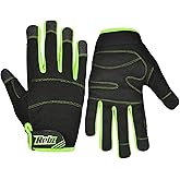 Rebz Work Gloves Premium work gloves men|Safety work gloves women Durable touchscreen Grip Mechanic Gloves, gardening gloves
