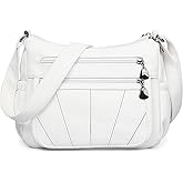 Crossbody Purse for Women Ladies Soft PU Leather Shoulder Bag Medium Roomy Handbag Fashion Tote Top Handle Satchel