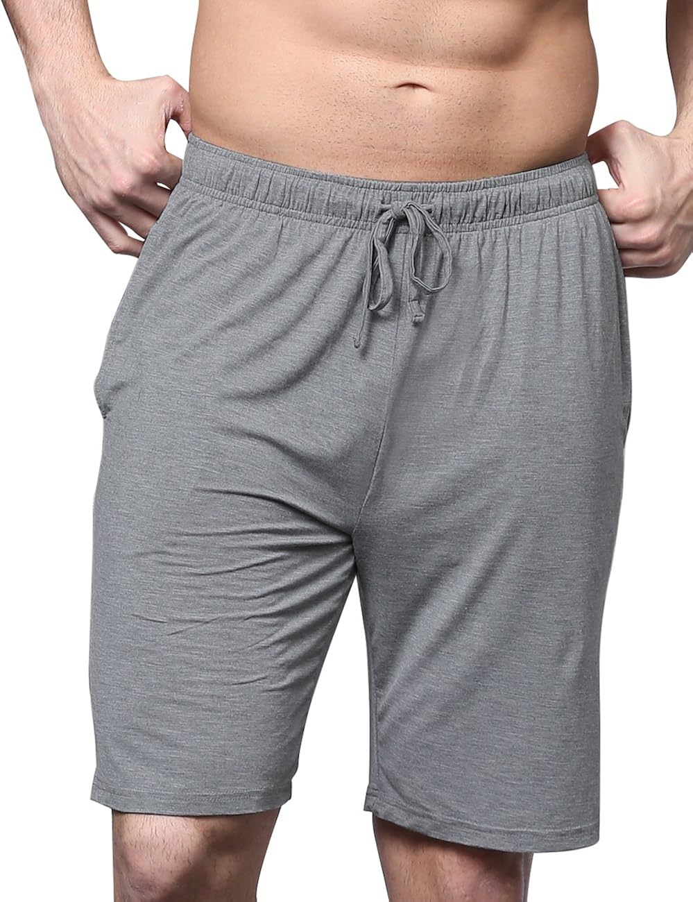 GYS Men's Bamboo Pajama Bottom Lounge Shorts at  Men’s Clothing store