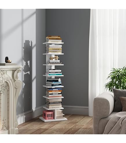 ultipurpose Vertical Bookshelf for Hoe, etal Bookshelf Tower,odern