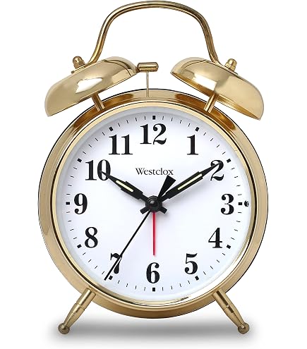 Amazon.com: Westclox Classic Baby Ben Alarm Clock for Heavy