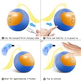 Migipaws Interactive Cat Ball Toy Set - Motion Activated, Rechargeable view 6