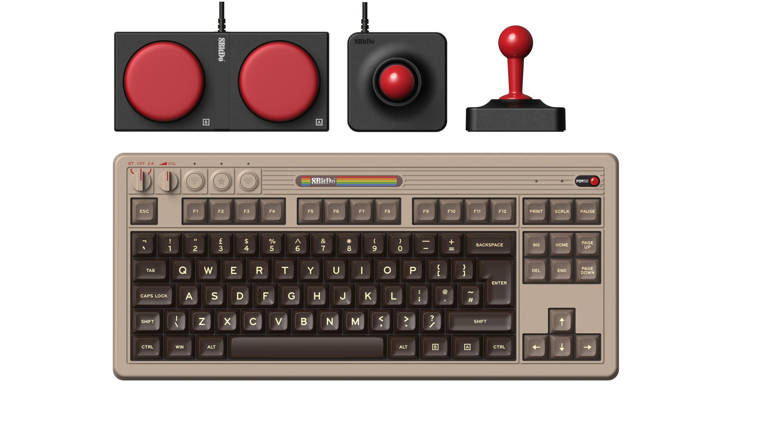 8Bitdo Retro Mechanical Keyboa...