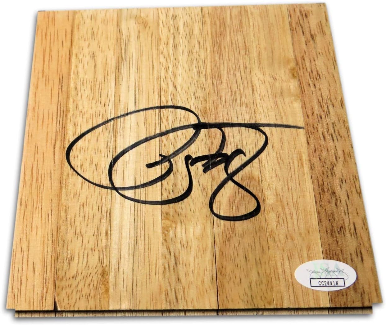 Raef Lafrentz Signed Autographed 6x6 Floor Piece Boston Celtics