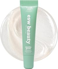 ESW Beauty Frosted Mint Smoothie Lip Gloss & Hydrating Treatment for Lips | Clear Shimmer Tint & Glossy Finish, Cool Mint, Va