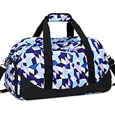 DSIUE Kids Duffle Bag Girls Sports Gym Bag, Small Weekender Overnight Bags Carry On Travel Duffel for Women Teen Girls