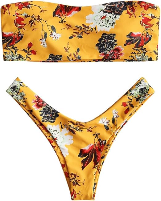 yellow bathing suit amazon