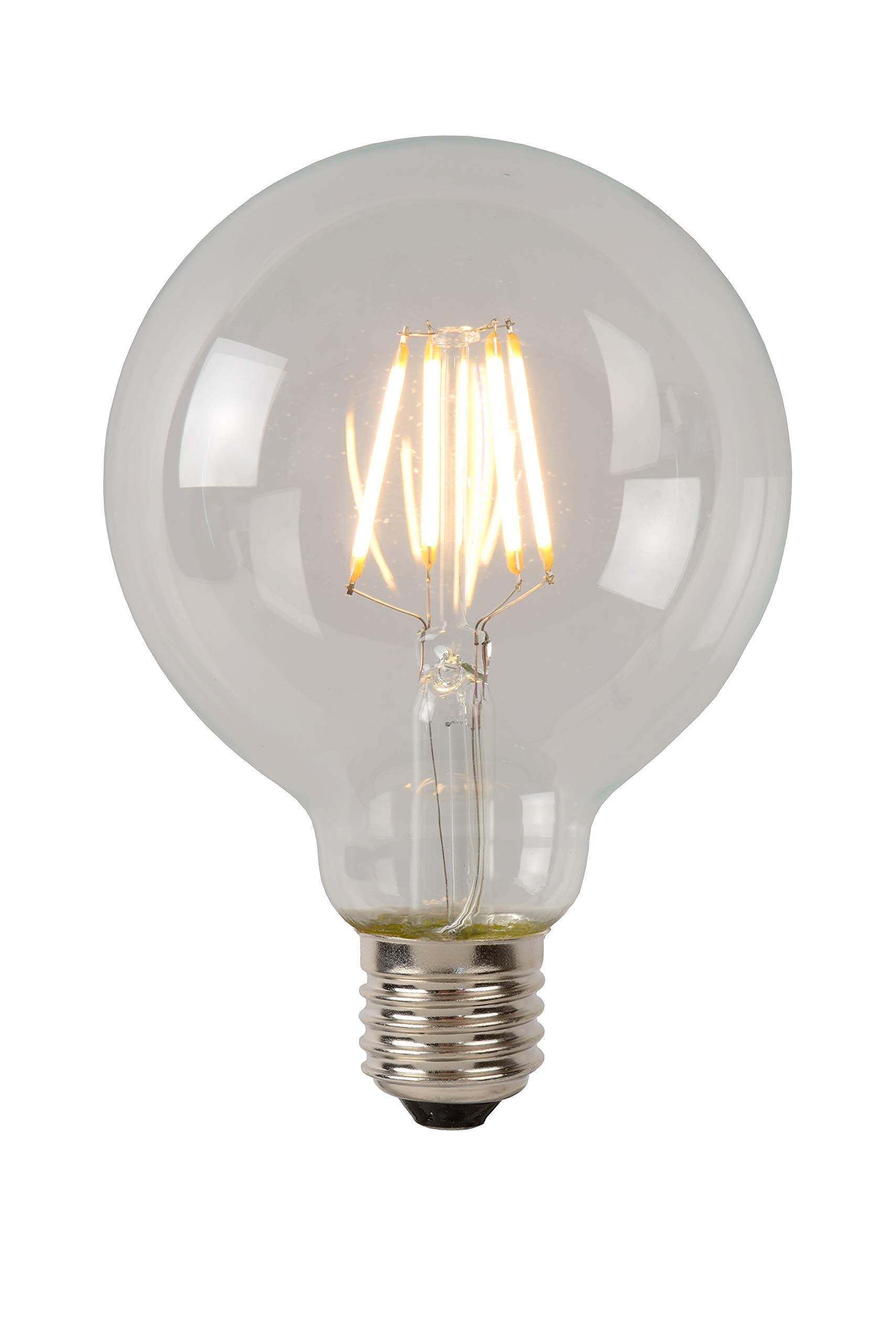 Lucide LED BULB - Filament Bulb - Ø 9,5 cm - LED Dim. - 1x5W 2700K - Transparant