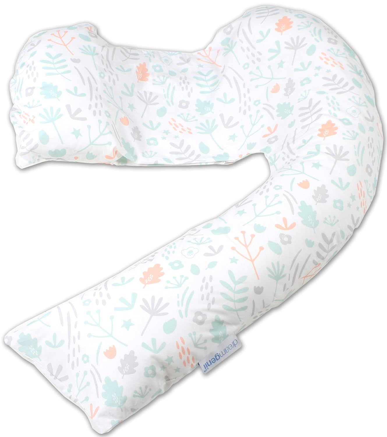 Amazon Com Dreamgenii Pregnancy Support Feeding Pillow Grey