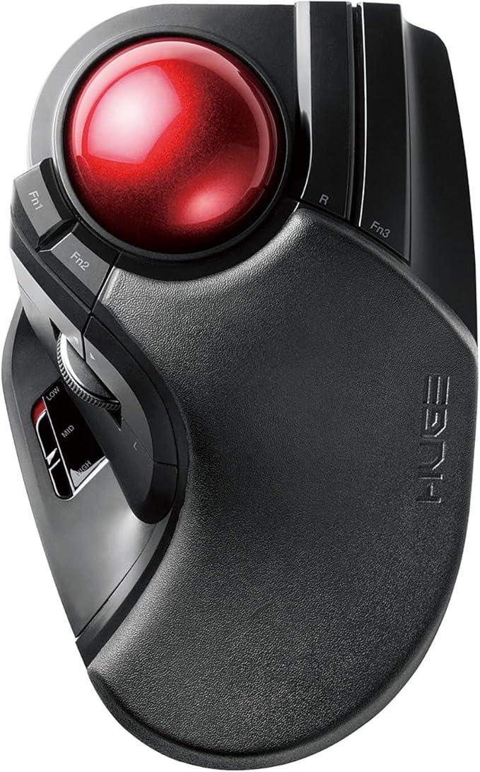 Amazon エレコム トラックボールマウス ワイヤレス 大玉 8ボタン チルト機能 ブラック MHT1DRBK エレコム マウス 通販