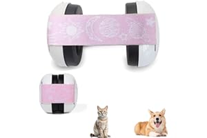 JXINLODGEG Small Dog/Cat Ear Muffs for Noise Protection, Noise Cancelling Headphones for Small Dogs/Cats, Hearing Protector f
