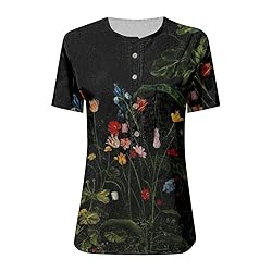 Black Summer Tops for Women 2023 Trendy Spring
