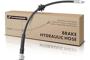 A-Premium Rear Brake Hydraulic Hose Compatible with Mazda 3 2004-2013, 3 Sport 2009-2010 2012