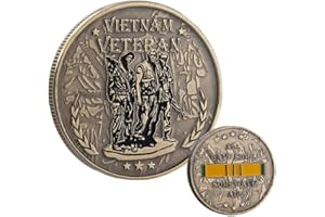 YIQILAFADA Vietnam Veteran Military Veterans Challenge Coin - All Gave Some, Some Gave All Coin