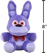 Jazwares Five Nights at Freddy's Classic Bonnie Plush 8-Inch Glow Eyes view 5