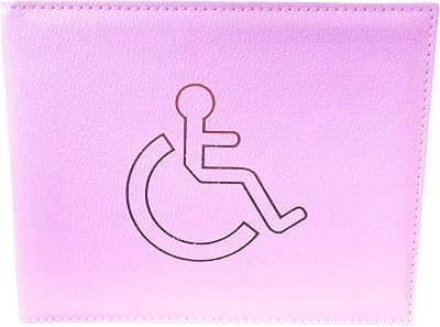 Requisite Needs Disabled Blue Badge Timer Holder Wallet Protector Pink