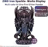 ZIRO Glitter Multicolor PLA Filament 1.75mm 1kg Slow Color Changing Rainbow view 8