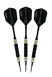 Sure Grip Viper Black Soft Tip Darts with Dart Case