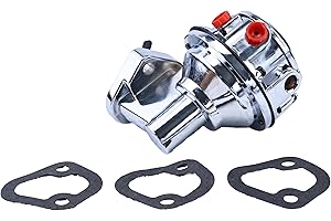 YUXSOUQ Mechanical Fuel Pump JM1003C Compatible with Chevy SBC 265 283 305 307 327 350 400 409 High Volume