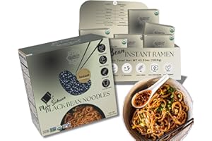 KLDSCP Organic Tingly Chili Crisp Ramen Noodles, Protein, Keto Friendly, Gluten-Free, Vegan, Non-GMO, Kosher, Low Carb, Plant-Based