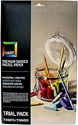10-Pack UART Sanded Pastel Paper M-160274 12-Inch//18-Inch No.280 Grade Paper