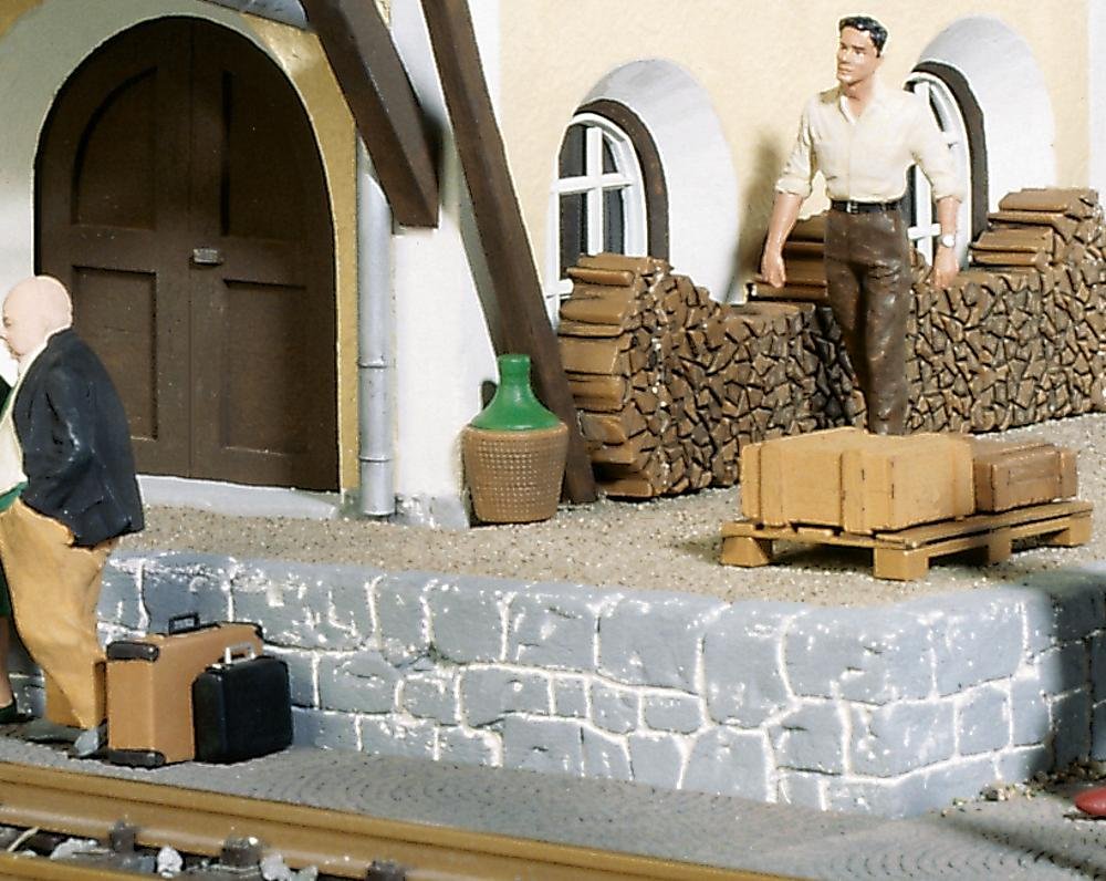 POLA 333207 - Boxes and Luggage, Accessories for Model Railway, Model Making