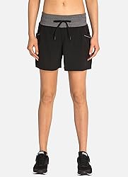 RBX Active Women's Stretch Woven Short w/Knit Waist