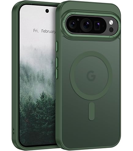 YINLAI Cover Trasparente Google Pixel 9 Pro Con MagSafe – Antigiallo E Antiurto