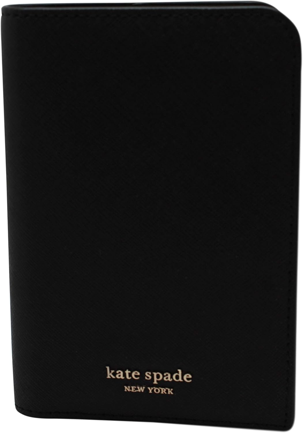  | Kate Spade New York Cameron Saffiano Leather Passport Holder Wallet Black | Passport Wallets