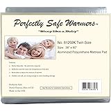 Body Heat Activated Crib, Twin, Full, Queen or King Size Bed Warmer Mattress Pad (Twin)