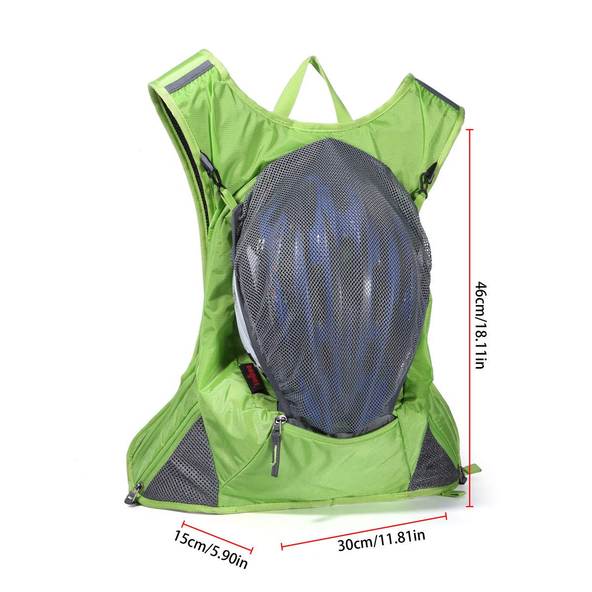 DAVIDNILE Hydration Backpack - Prefect Outdoor Gear for Skiing, Running, Hiking, Cycling, Camping, Climbing