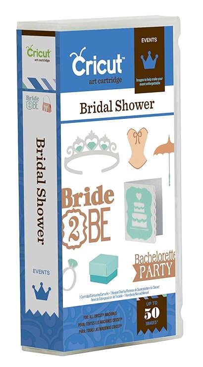 Amazon Com Cricut Bridal Shower Cartridge Amazon Com Cricut Bridal Shower Cartridge