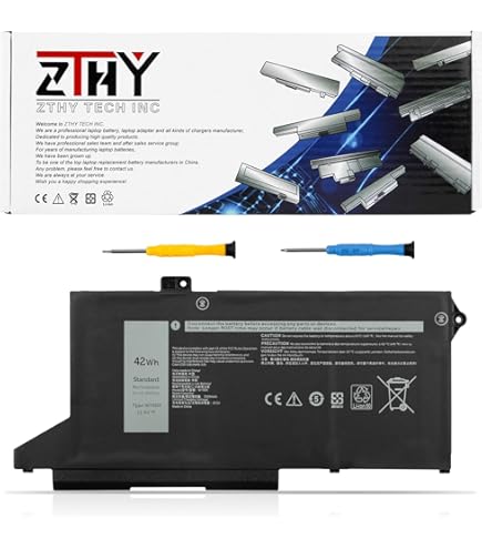 Amazon.com: FCZFCZ GRT01 Battery 64Wh 4000mAh 00P3TJ 0P3TJ 0R05P0