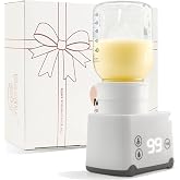 Portable Baby Bottle Warmer for Travel, Accurate Temperature Control | Breast Milk Warmer for Direct Bottle Feeding , Preserves Breast Milk Nutrients , Dual Heating Modes , Long Battery Life