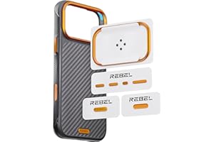 REBEL GEN7 Metal Components Upgrade Kit [CNC Aluminum Full Set] Lens Protector Ring, Camera Button, All Buttons & Logo Pack f