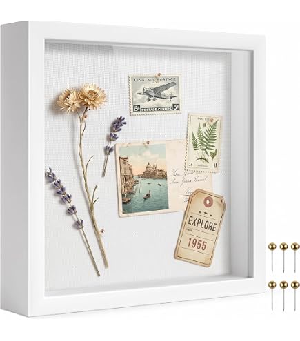Amazon.com - Ikea SANNAHED Deep 3D Box Square Photo Display Frames